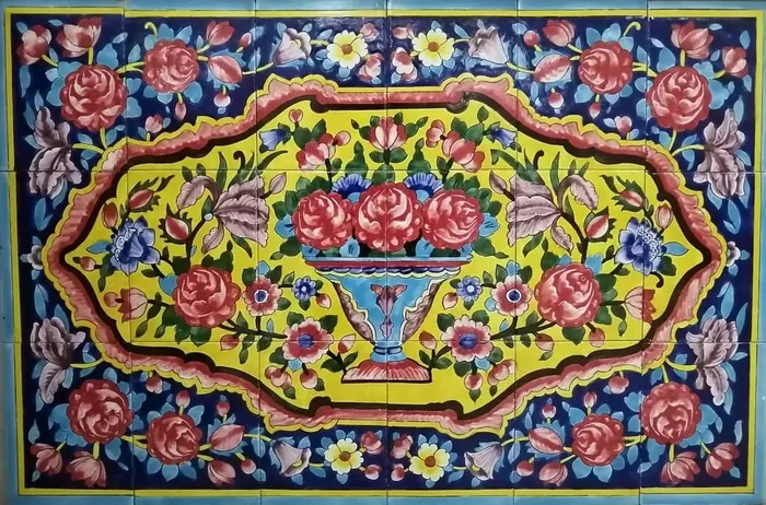هنر کاشی کاری ایرانی